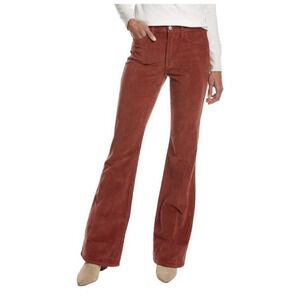 Joe's Jeans Brick Corduroy High-Rise Flare Pants Burnt Orange 23 – Retro Chic
